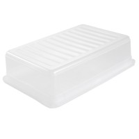 keeeper Clearbox with Air Control System, 39 x 26.5 x 10 cm, 8 Litre, Bea, Transparent