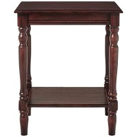 Decor Therapy Simplify End Table With Shelf, Espresso