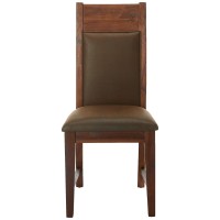 Alpine Furniture Pierre Dining Chair, Brown