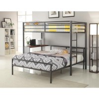 Clean minimalist youth bed in a rich gunmetal finishLow, straight headboard is open for a light look and feelChoose between twin and full sizeConstructed with steelSlat kit included