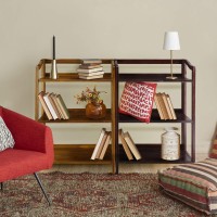 Casual Home Stratford 3Shelf Folding BookcaseEspresso