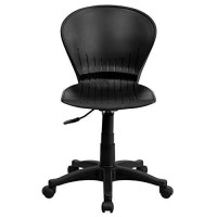 Flash Furniture Low Back Plastic Swivel Task Chair