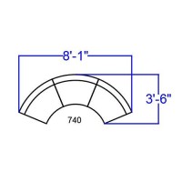 Flash Furniture Hercules Alon Series White Leathersoft Reception Configuration, 3 Pieces