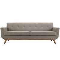 Engage Upholstered Fabric Sofa Granite