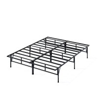 Zinus Smartbase Compack Mattress Foundation 14 Inch Metal Bed Frame No Box Spring Needed Sturdy Steel Slat Support Californi