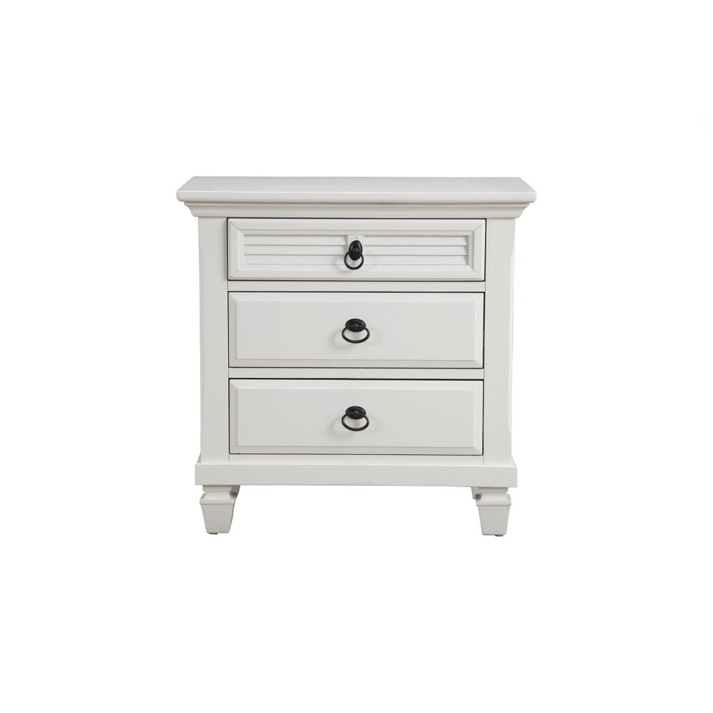 Alpine Furniture Winchester Nightstand, 28