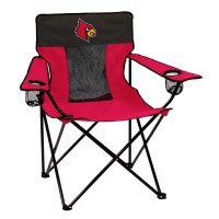 Logobrands Officially Licensed Ncaa Unisex Elite Chair, One Size,Louisville Cardinals