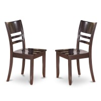 East West Furniture Lyfd6-Cap-W Lynfield 6 Piece Kitchen Set Contains A Rectangle Table With Butterfly Leaf And 4 Dining Chairs With A Bench, 36X66 Inch