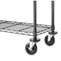 Whitmor Wheels For Whitmor Supreme Shelving Units Heavy Duty Supports Up To 500 Pounds Set Of 4