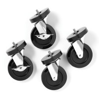 Whitmor Wheels For Whitmor Supreme Shelving Units Heavy Duty Supports Up To 500 Pounds Set Of 4