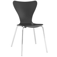 Modway Eei-537-Blk Ernie Black Dining Side Chair