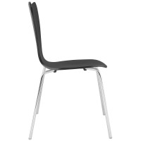 Modway Eei-537-Blk Ernie Black Dining Side Chair