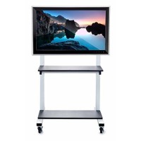 Luxor Clcd Crank Adjustable Flat Panel Tv Cart