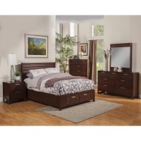 Alpine Furniture Alpine Brown Wood/Veneer Urban Dresser Mirror - A/N