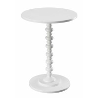 Convenience Concepts Palm Beach Spindle Table White