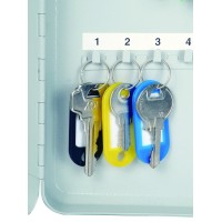 Helix Key Safe Cabinet (100 Key Capacity) White