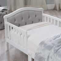 Orbelle Trading The Orbelle Gray Padded Toddler Bed