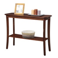 Convenience Concepts Designs2Go Baja Console Table Mahogany