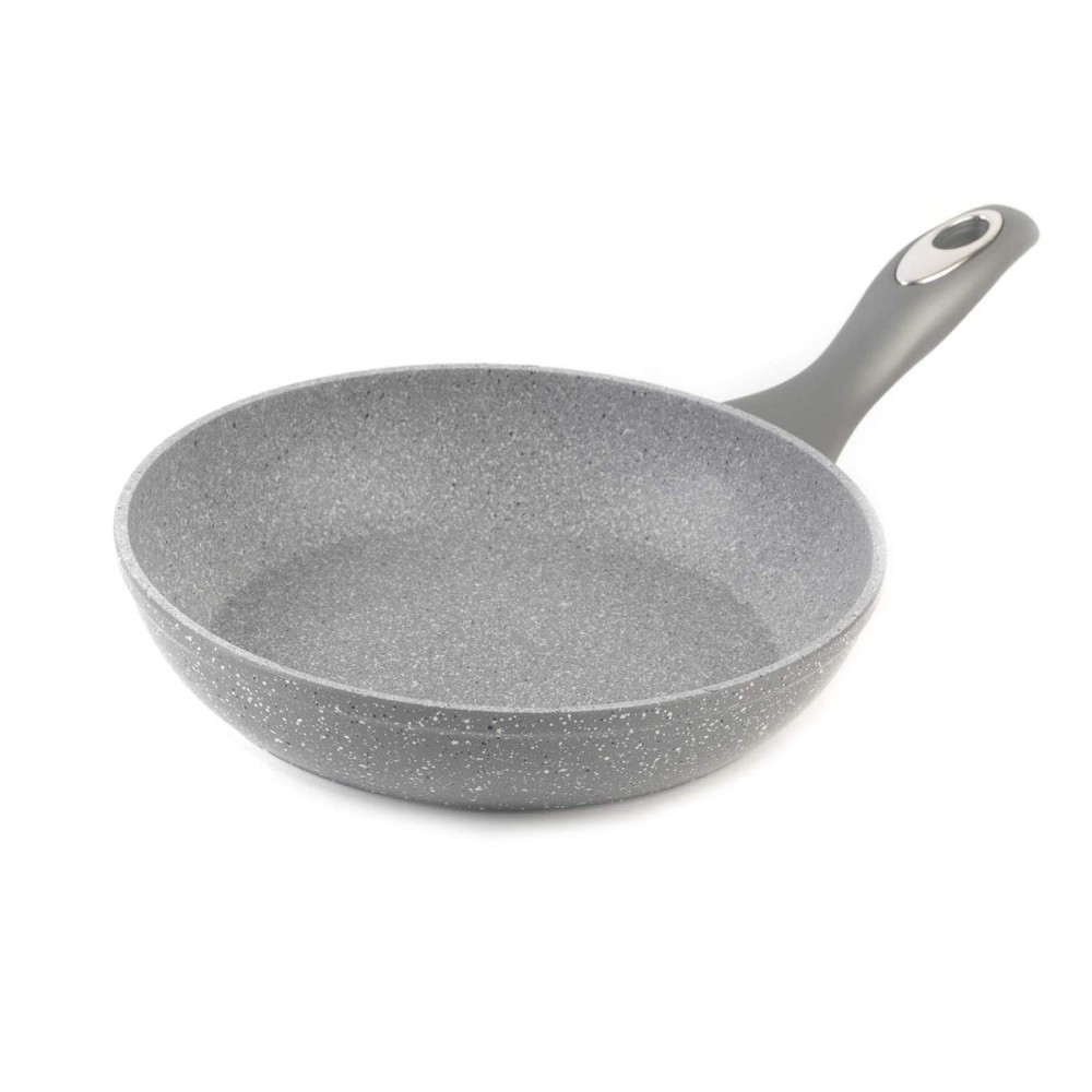 Salter Bw02763G Marble Collection Forged Aluminium Non Stick Frying Pan, 24 Cm, Grey