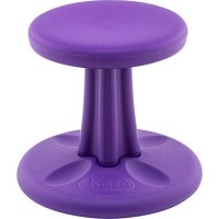 Kore Kids Preschool Wobble Chair - Flexible Seating Stool For Classroom, Preschool, Kindergarten & Elementary School - Age 4-5 Yrs, Purple (12In)