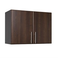 Elite 32 Inch Stackable Wall Cabinet Espresso