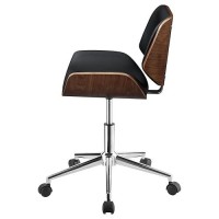 Coaster Home Furnishings Addington Adjustable Height Office Chair Black And Chrome