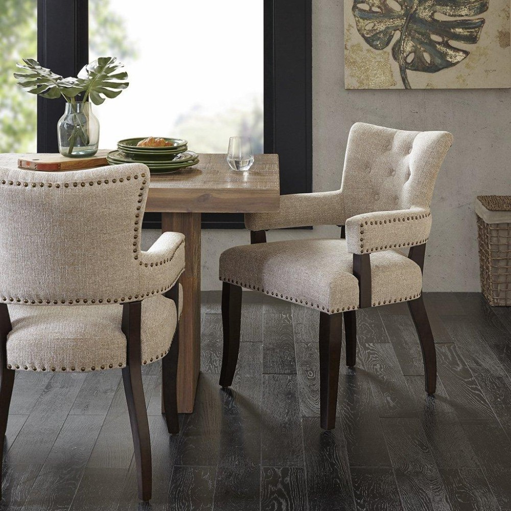 Ink+Ivy Dining Arm Chair (Set Of 2) See Belowcream