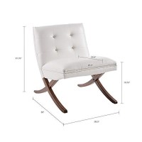 Ink+Ivy Wynn Accent Chair, Off Off White