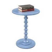 Convenience Concepts Palm Beach Spindle Table Blue