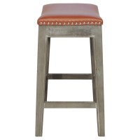 Elmo Bonded Leather Counter Stool