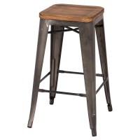 Metropolis Backless Counter Stool Set of 4