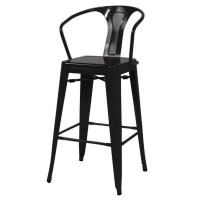 Metropolis Metal Counter Stool Set of 4