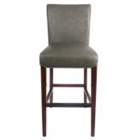 Milton Bonded Leather Bar Stool