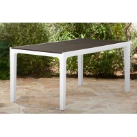Keter - Harmony Outdoor Garden Table, Beige/Taupe