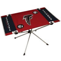 Rawlings Nfl Portable Folding Endzone Table, 31.5 In X 20.7 In X 19 In, Atlanta Falcons