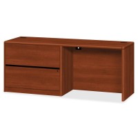 HON 10700 H10748L Credenza 72 x 24 x 295Left Side Waterfall Edge