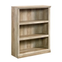 Sauder Miscellaneous Storage 3-Shelf Bookcase/ Book Shelf, Lintel Oak Finish