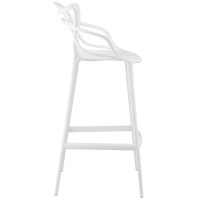 Modway Entangled Bar Stool (Set Of 2), White