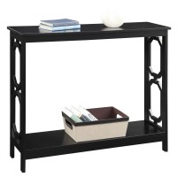 Convenience Concepts Omega Console Table Black