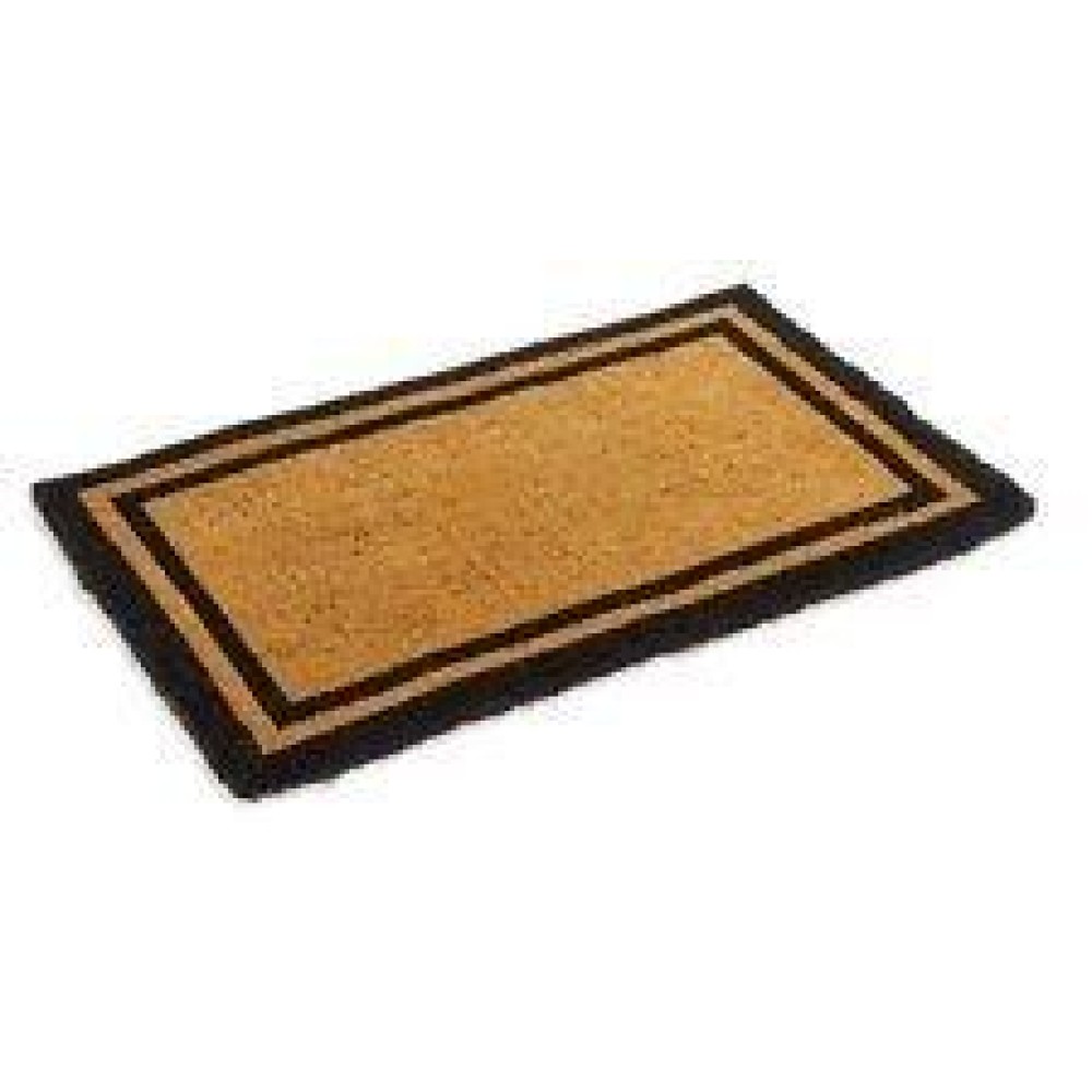 Natural Coco Coir Outdoor Doormats With Black Border Keep Your Houseoffice Clean Welcome Guests With Outdoor Heavy Duty Doorma