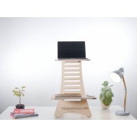 Humbleworks. Stan-1 Standing Desk For Laptop, Sit Stand Workstation, Height Adjustable Standing Desk Converter For Home And Office