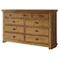 Drawer Dresser and Mirror