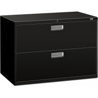 Hon Brigade 600 H692 Lateral File 42 X 18 X 284 2 Drawers Finish Black