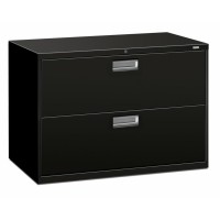 Hon Brigade 600 H692 Lateral File 42 X 18 X 284 2 Drawers Finish Black