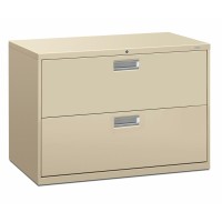 HON Brigade 600 H692 Lateral File 42 x 18 x 284 2 Drawers Finish Putty