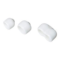 Organized Living 7913-6600-11 White End Caps Assorted