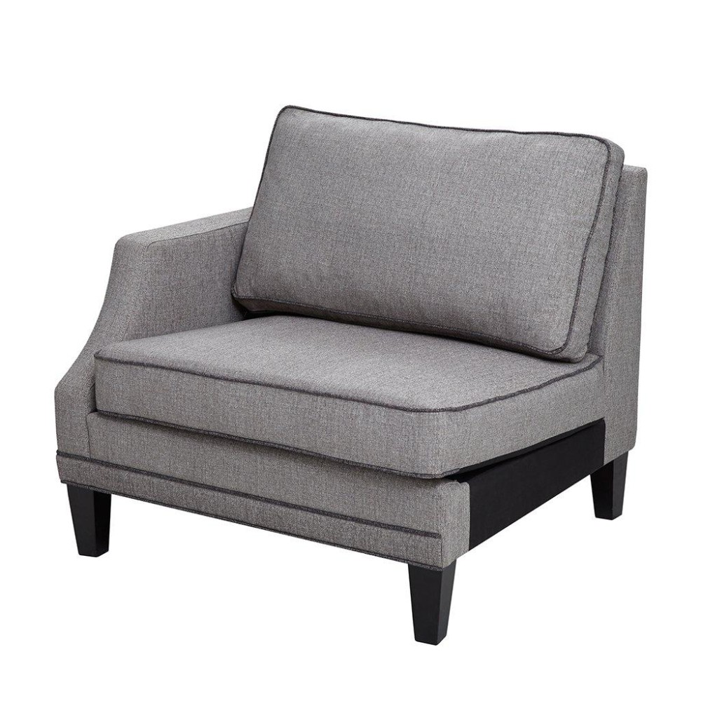 Madison Park Signature Gordon Modular Sofa Left Arm With Grey Mps107-0033