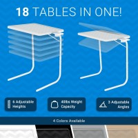 Table Mate Ii Tv Tray Table Folding Tv Dinner Table Couch Table Trays For Eating Snack Food Stowaway Laptop Stand Portable