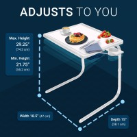 Table Mate Ii Tv Tray Table Folding Tv Dinner Table Couch Table Trays For Eating Snack Food Stowaway Laptop Stand Portable