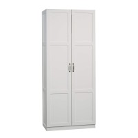 Sauder Select Storage Cabinet Pantry Cabinets White Finish